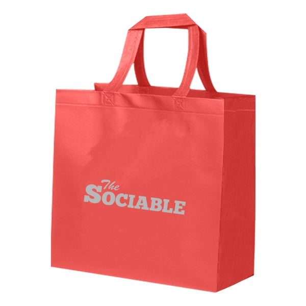 Custom Heat Sealed Non Woven Grande Tote Bag