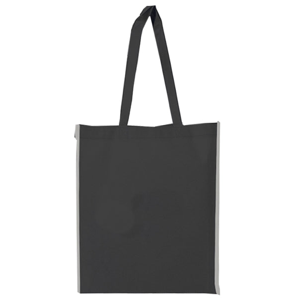 Custom Non Woven Reflective Edge Tote Bag