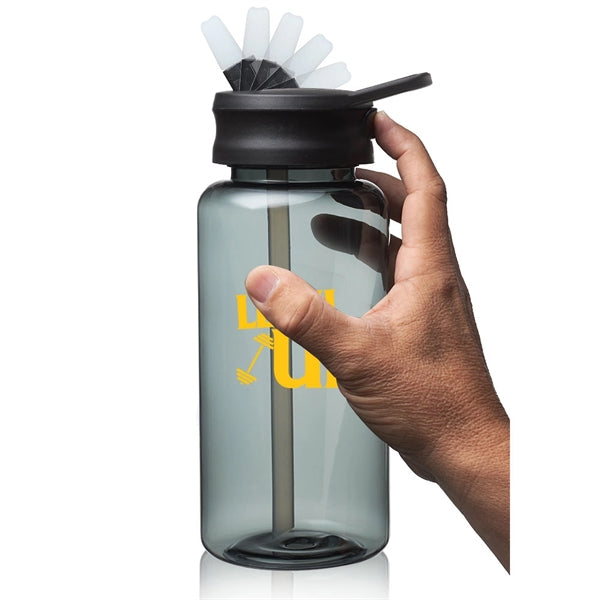 34 oz. Scottsboro Plastic Sports Water Bottle w/ Spout Lid