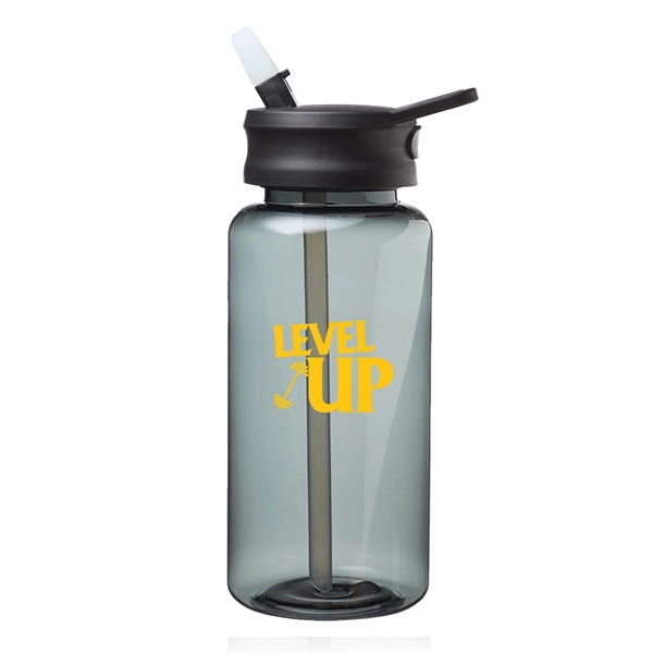 34 oz. Scottsboro Plastic Sports Water Bottle w/ Spout Lid