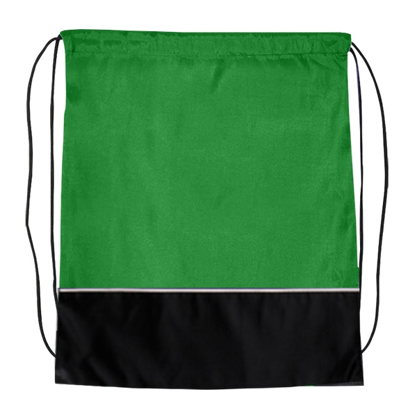 Custom Two Tone Classic Drawstring Tote Bag
