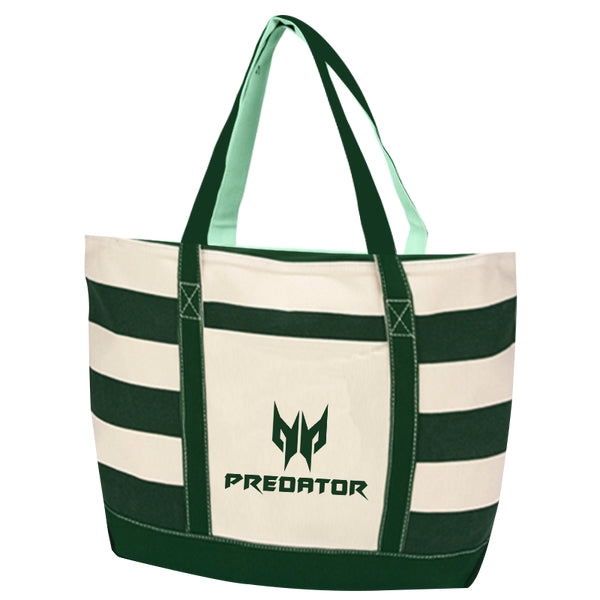 Custom Cotton Nautical Tote Bag