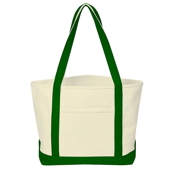 Custom Heavy Cotton Canvas Boat Tote Bags