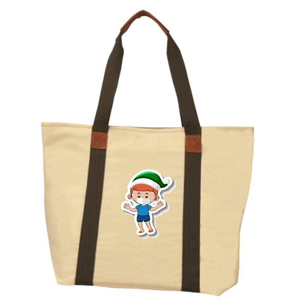 Custom Saratoga Tote Bag - BG
