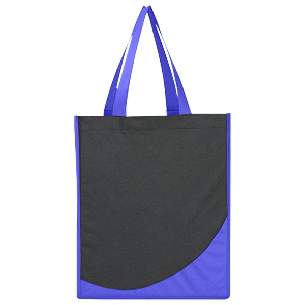 Custom Non Woven Tote Bag With Accent Trim