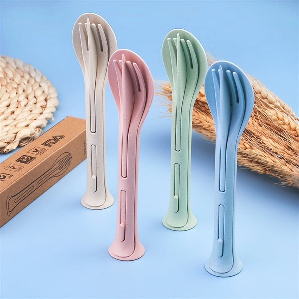 Wheat Straw Utensil Set