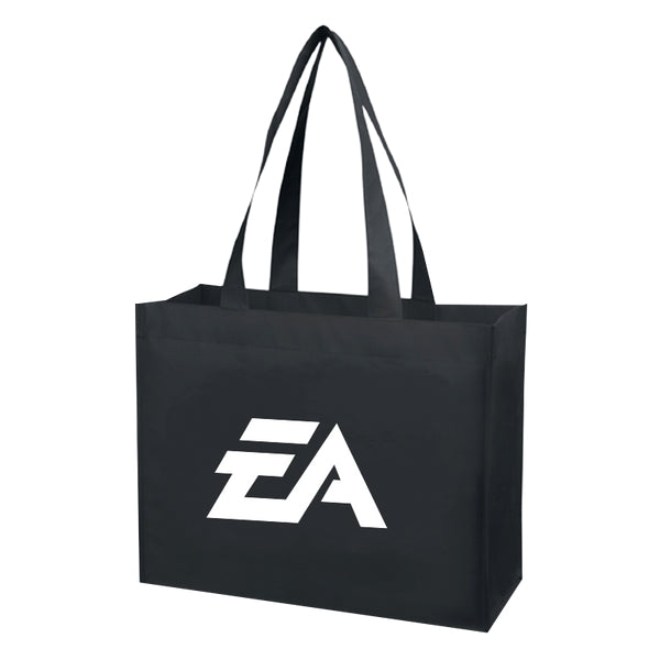 Custom Matte Laminated Non Woven Shopper Tote Bag-BG
