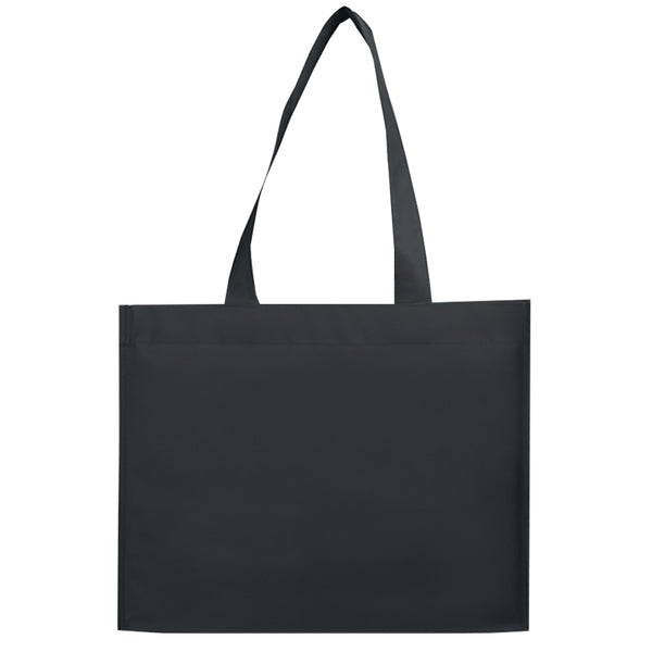 Custom Matte Laminated Non Woven Shopper Tote Bag-BG