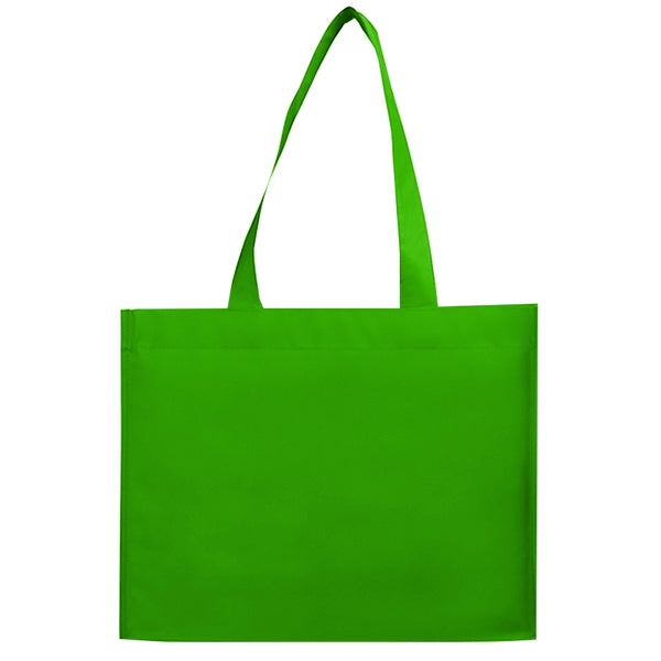 Custom Matte Laminated Non Woven Shopper Tote Bag-BG