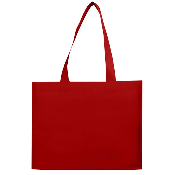 Custom Matte Laminated Non Woven Shopper Tote Bag-BG