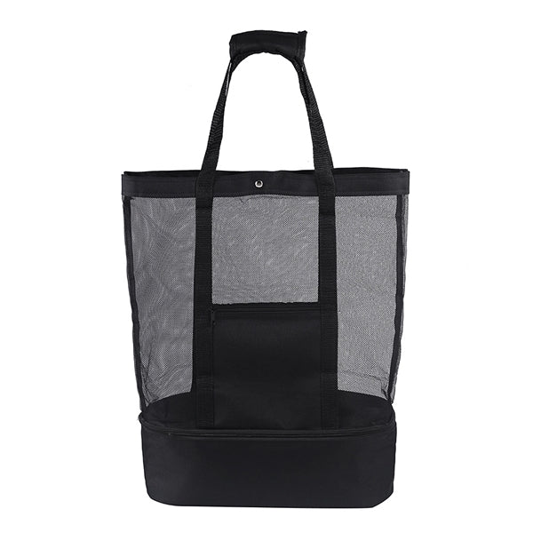 Mesh Beach Tote Cooler Bag