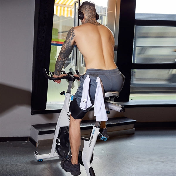 2 in 1 Quick Dry Gym Athletic Short Pants with Phone Pocket
