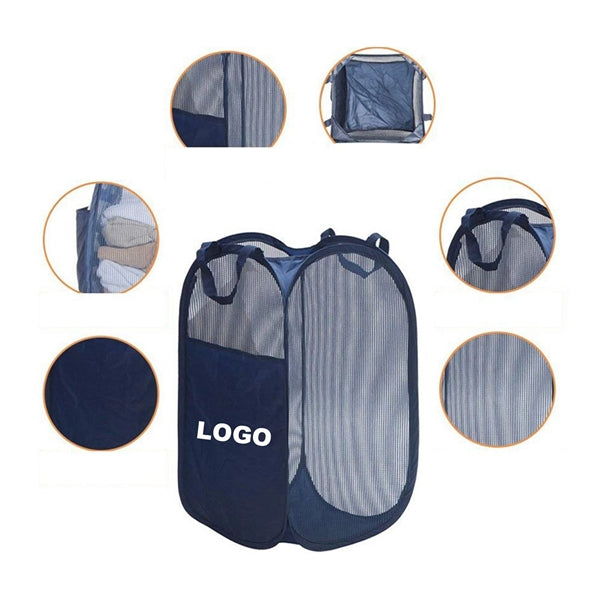 Portable Folding Laundry Hamper Basket