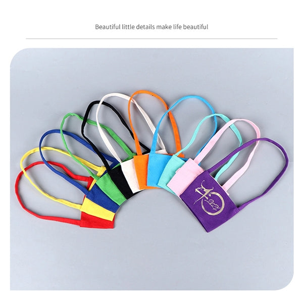 Canvas Cup Sleeve With Handle