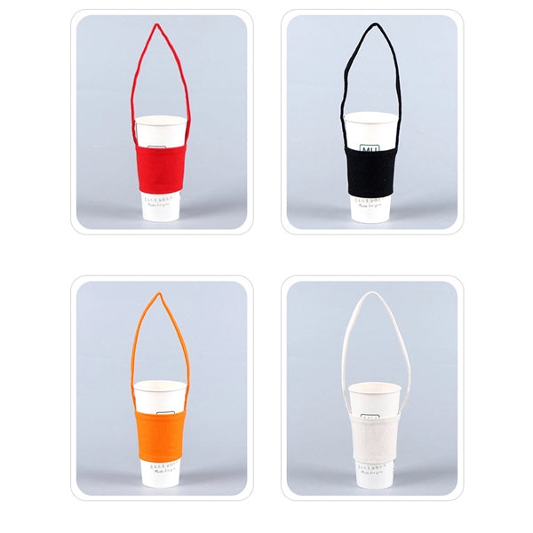 Canvas Cup Sleeve With Handle