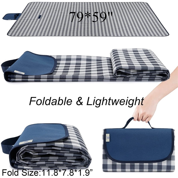 Beach Blanket Picnic Mat Extra Large