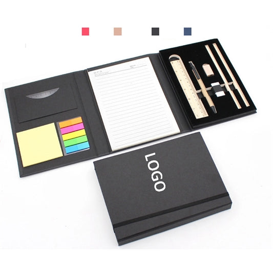 Sticky Notes Notebook with Pen/Ruler/Pencil/Eraser/Sharpener