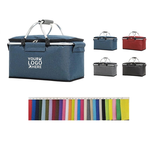 Collapsible Picnic Basket Cooler
