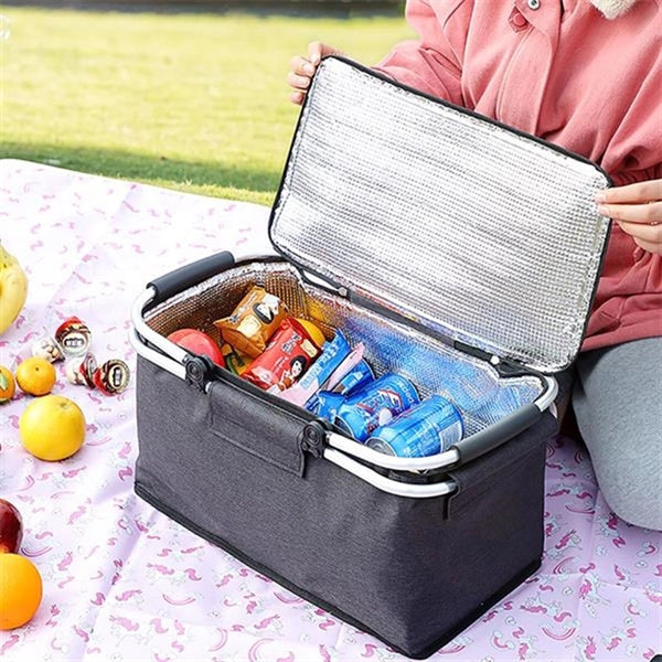 Collapsible Picnic Basket Cooler