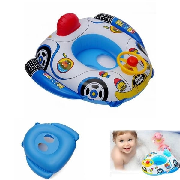 Kids Pool Inflatable Baby Float Safety Seat Car Swim Ring