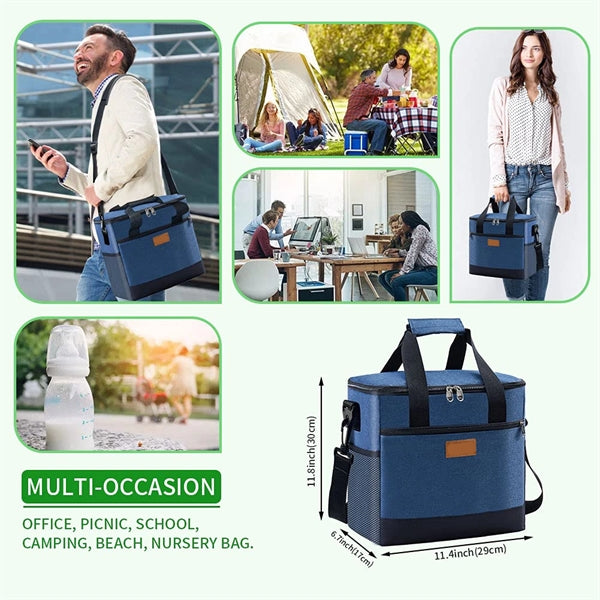 24 Can (15L) Collapsible Insulated Soft Cooler Bag