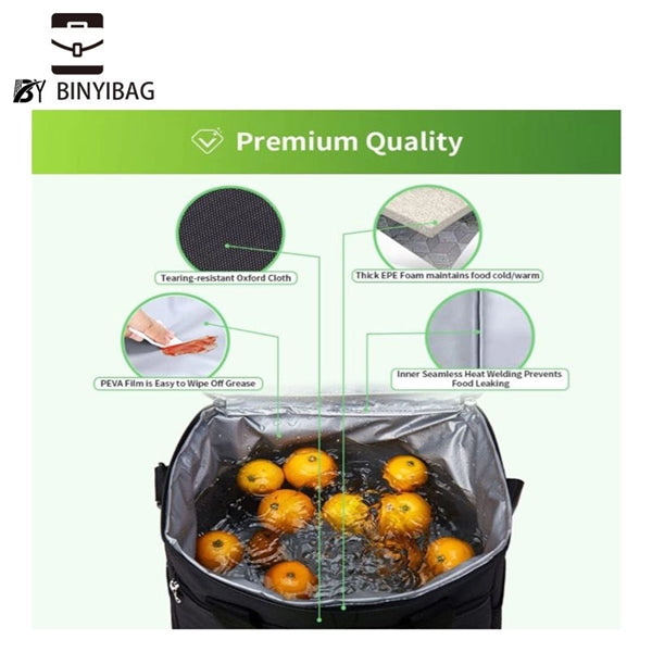 24 Can (15L) Collapsible Insulated Soft Cooler Bag