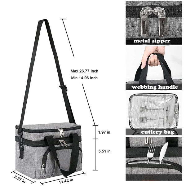 6 Gallon 23 Liter Insulated Collapsible Soft Cooler