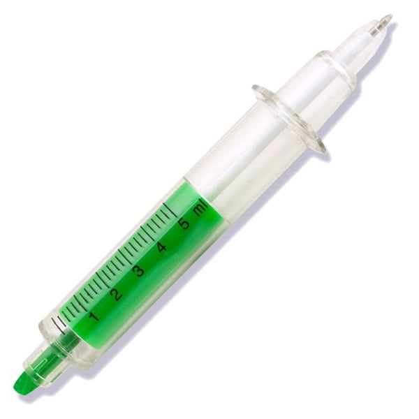 Syringe Pen and Highlighter