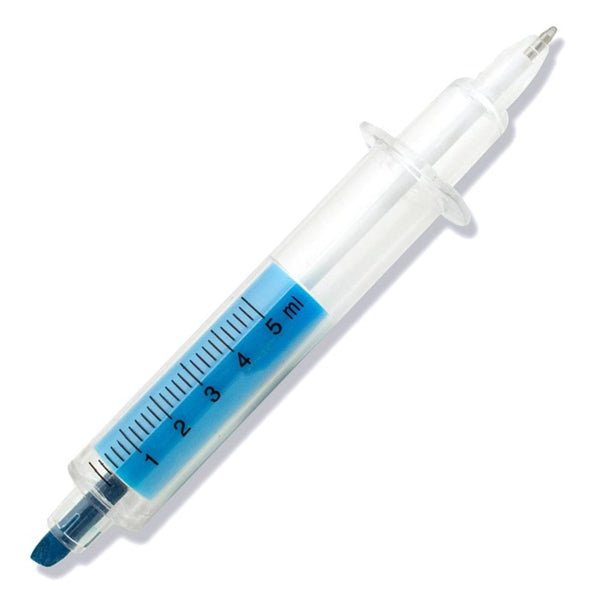Syringe Pen and Highlighter