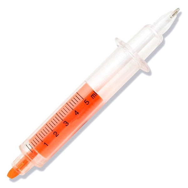 Syringe Pen and Highlighter