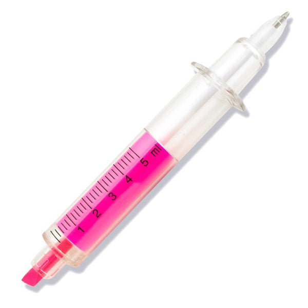 Syringe Pen and Highlighter