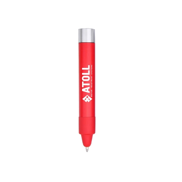 Crayon Shaped Ballpoint Pen With Stylus