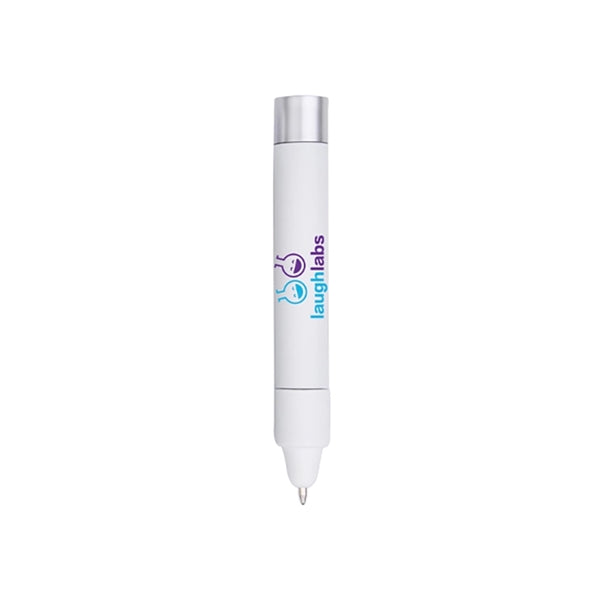 Crayon Shaped Ballpoint Pen With Stylus