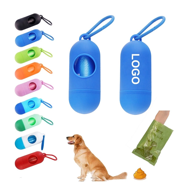 Portable Capsule Pet Waste Bags Dispenser