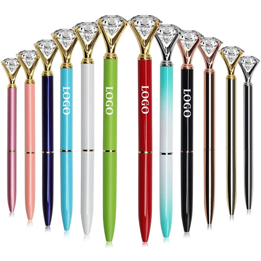 Diamond Metal Ballpoint Pen