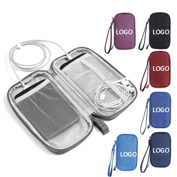 Water Resistant Organizer Travel Cable Accessories Bag