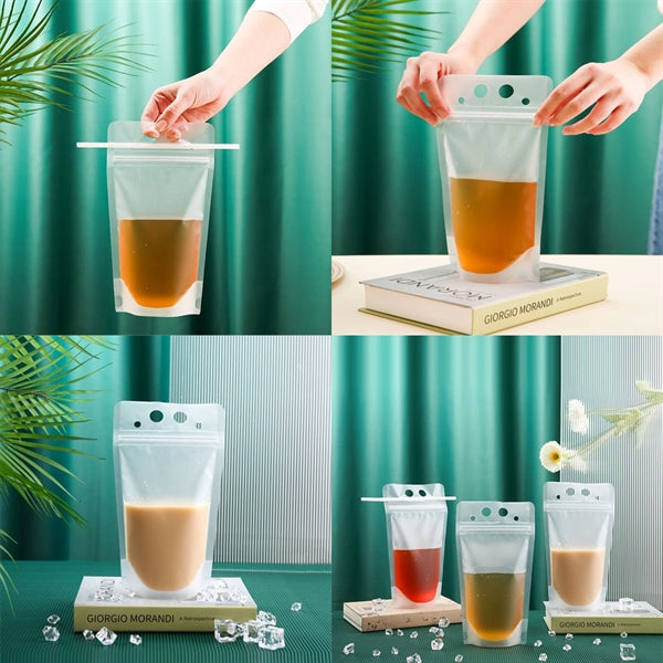 Juice Pouch With Straw