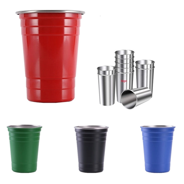 12oz Stainless Steel beer cup
