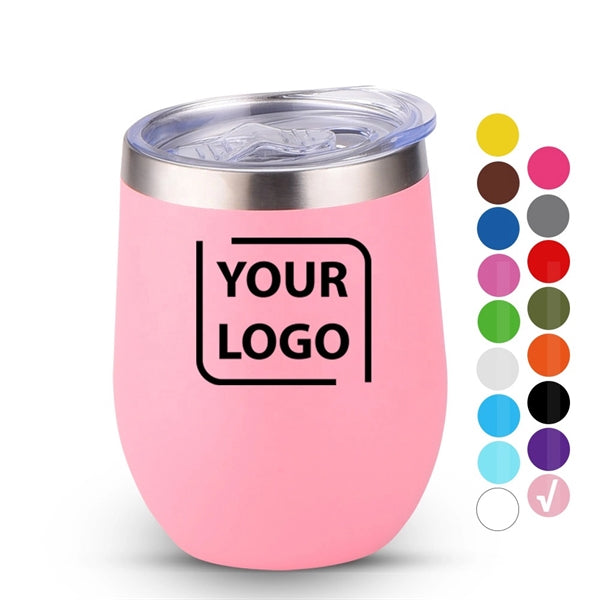 15Oz Stainless Steel Vacuum Insulated Wine Tumbler