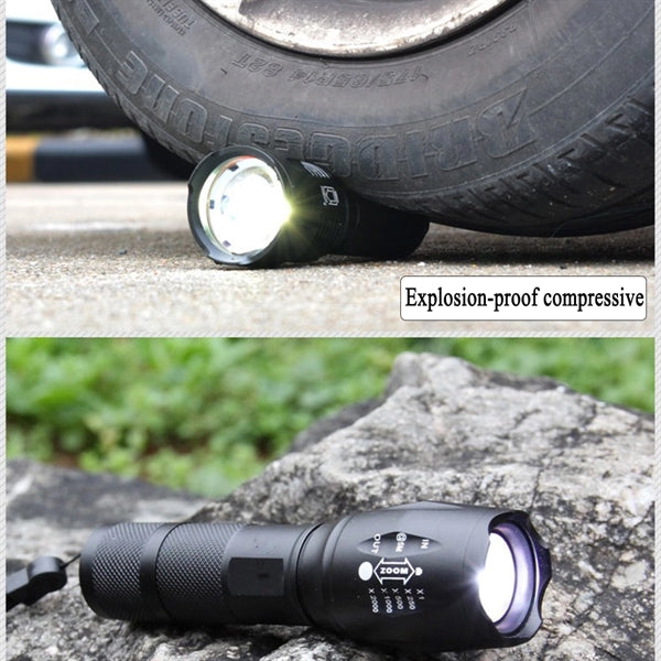 Water-Resistant LED Flashlight