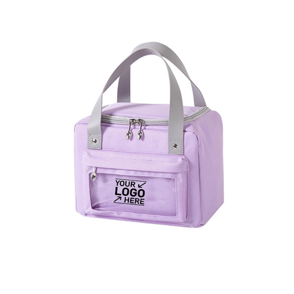 Square Insulated Lunch Bag Tote Cooler