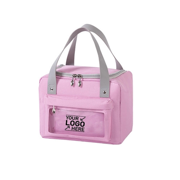 Square Insulated Lunch Bag Tote Cooler
