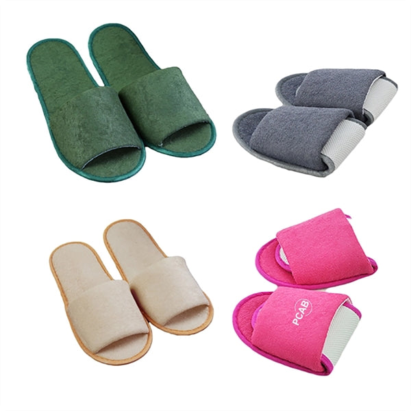 Portable Travel Slippers With Storage Bag