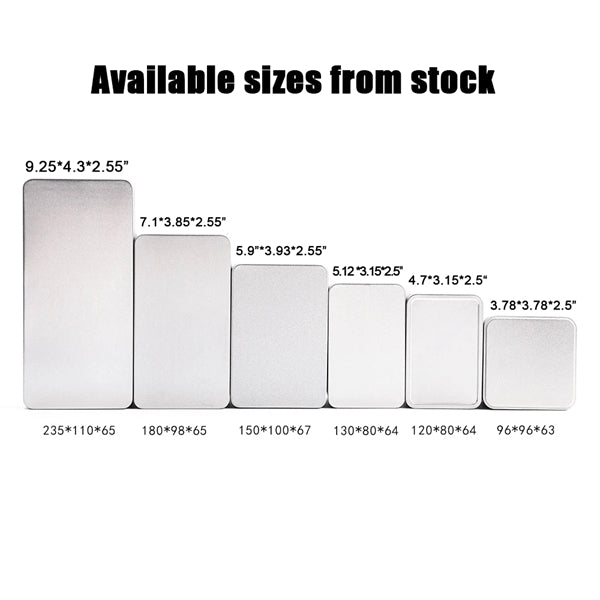 Tinplate Gift Tin Boxes-5 1/8"