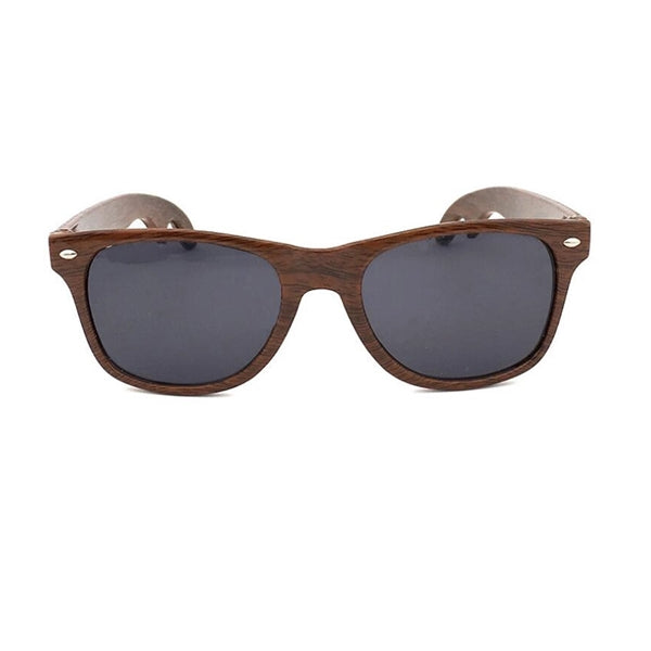 Wood Tone Sunglasses With Bottle Opener