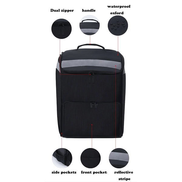 Thermal Insulated Food Delivery Backpack