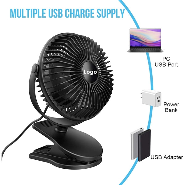 Clip Portable Pedestal Fans