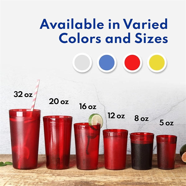 20Oz Plastic Cafeteria Cups