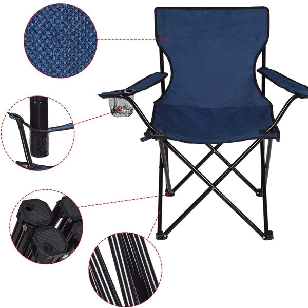 Portable Folding Chair With Carrying Bag