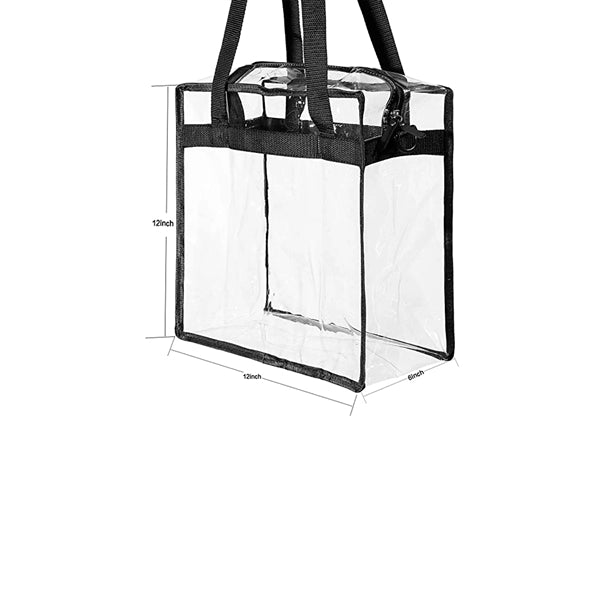 Stadium Approved Clear Tote Bag Messenger Shoulder